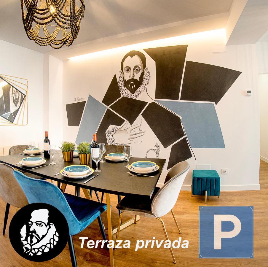 Cervantes 5 Collection - Greco Aparcamiento En El Edificio Toledo Exterior photo